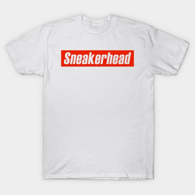 Sneakerhead Red Bar T-Shirt by Tee4daily